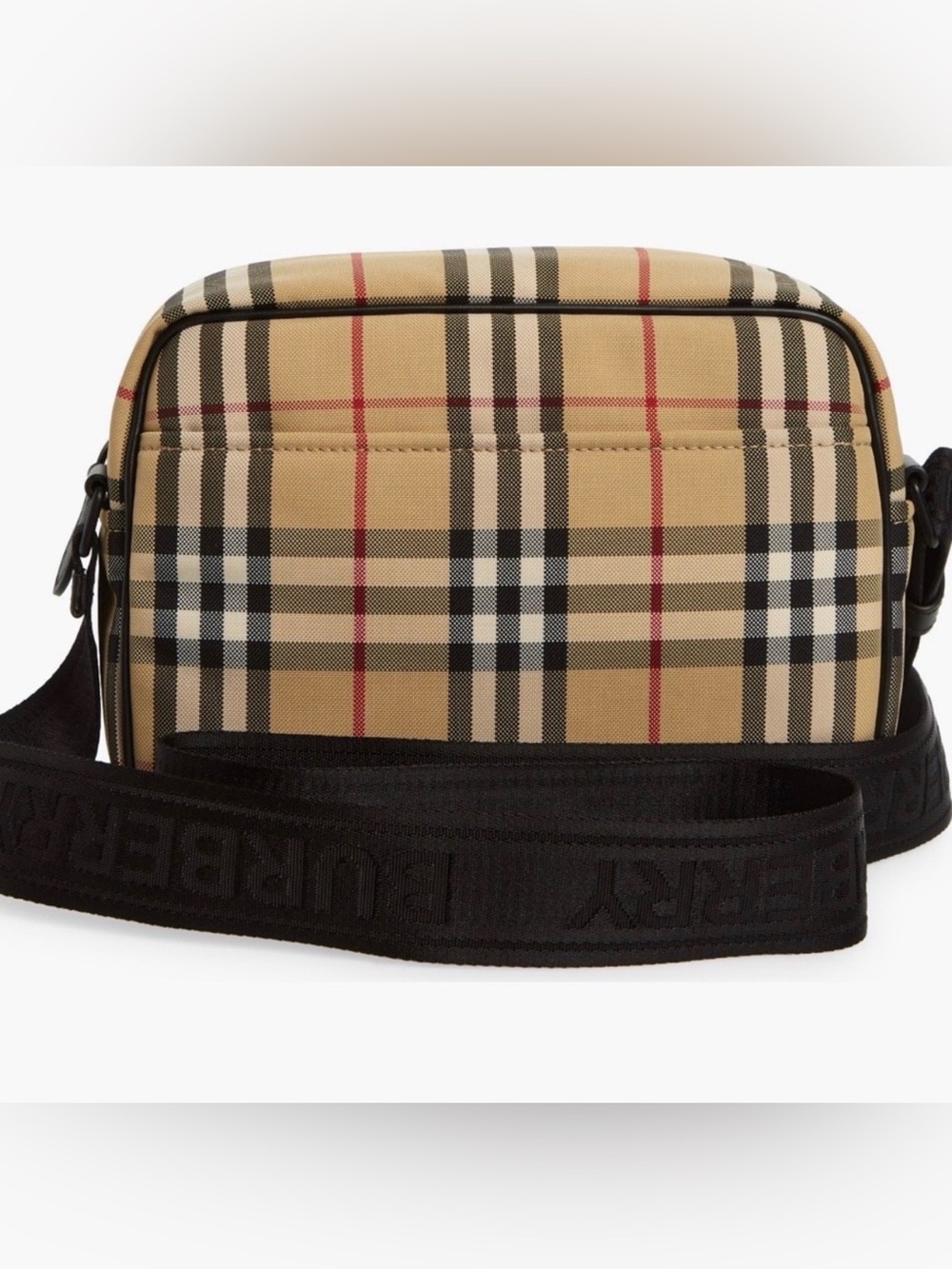 Burberry Vintage Check Belt Bag with Black Logo - Picture 2 of 4